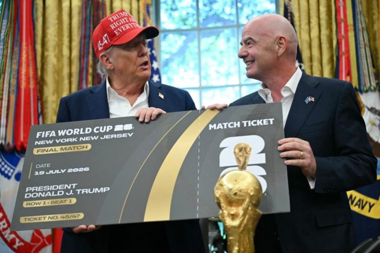 Trump, FIFA president announce ‘FIFA PASS’ expedited visa interviews