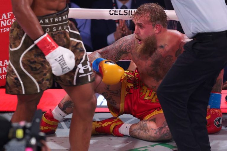 Jake Paul says his jaw was broken during Anthony Joshua fight