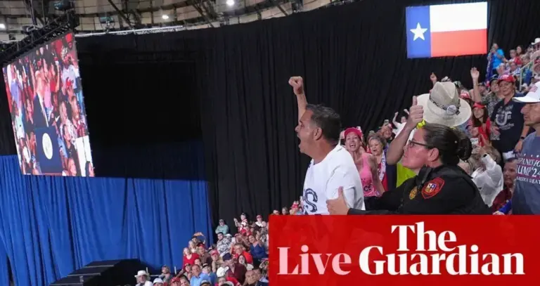 Fractured Front: Trump Hits Texas Amid Growing GOP Distancing