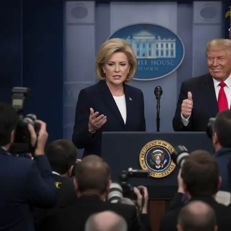 Loyalty Wins Out as Trump Taps Conservative Commentator for Press Podium